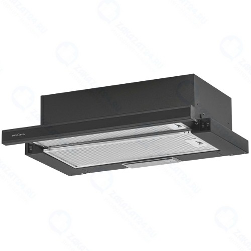 Встраиваемая вытяжка Krona Kamilla 600 Glass Black