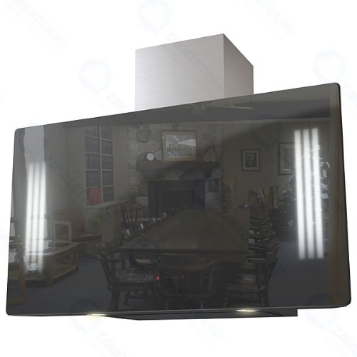 Вытяжка Krona Naomi Silent Mirror 900 Black 5P-S