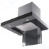 Встраиваемая вытяжка Maunfeld Norfolk 60 Inox/Glass Black