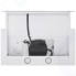 Встраиваемая вытяжка Maunfeld Ouse Touch 60 White Glass