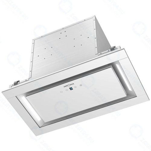 Встраиваемая вытяжка Krona Selina 600 Glass White S