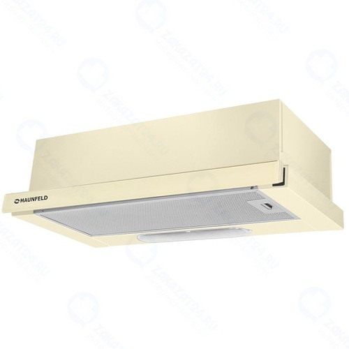 Встраиваемая вытяжка Maunfeld VS Light 60 Beige Glass Beige