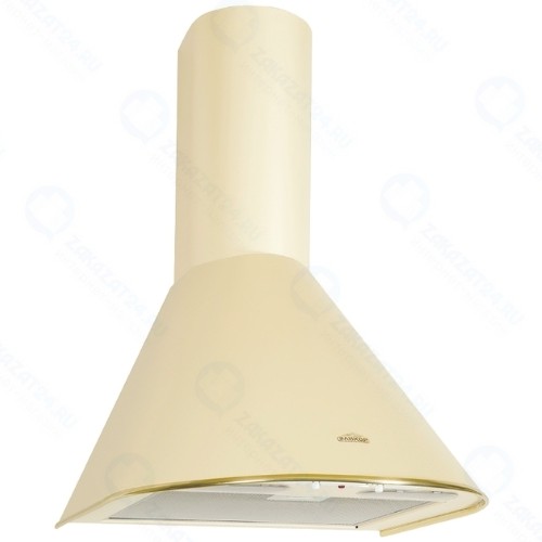 Вытяжка Elikor Эпсилон 60 ваниль/золото
