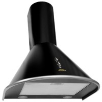 Вытяжка Elikor Омега 60, Черный/Нержавеющая сталь