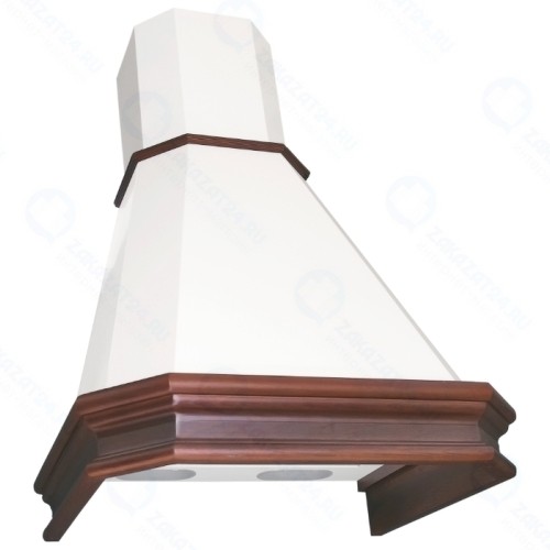 Вытяжка Elikor Пергола 60, Бежевый/Бук светло-коричневый