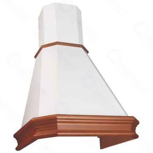 Вытяжка Elikor Пергола 90, Бежевый/Бук орех