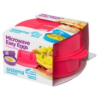 Омлетница-яйцеварка Sistema Microwave 271 мл Pink (21117)
