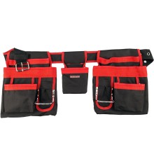 Сумка-пояс монтажника Rexant двойная, RE-15 (12-5611) Сумка-пояс монтажника Rexant двойная, RE-15 (12-5611)