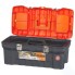 Ящик для инструментов ПЛАСТИК-ЦЕНТР Expert 22'', черный/оранжевый (ПЦ3732-1СРСВ)