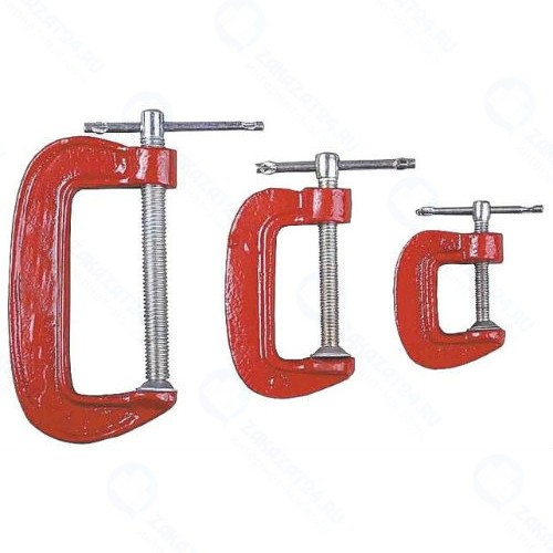 Струбцина FIT тип G, 25/50/75 мм (59230)