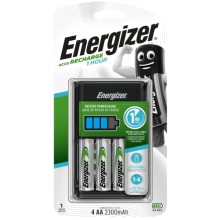 Зарядное устройство Energizer 1 Hour Charger + 4xAA, 2300mAh (E300697700)