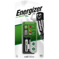 Зарядное устройство Energizer Mini Charger + 2xAAA, 700mAh (E300701400)