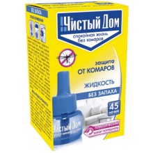 Средство для защиты от комаров ЧИСТЫЙ-ДОМ 45 ночей (02-606) Средство для защиты от комаров ЧИСТЫЙ-ДОМ 45 ночей (02-606)