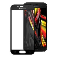 Защитное стекло с рамкой 3D MOBIUS для Samsung Galaxy A7 2017 Black (4232-049)