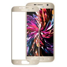 Защитное стекло с рамкой 3D MOBIUS для Samsung Galaxy S7 Gold (4232-063)