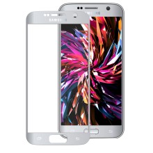 Защитное стекло с рамкой 3D MOBIUS для Samsung Galaxy S7 Silver (4232-064)
