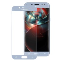 Защитное стекло с рамкой 3D MOBIUS для Samsung Galaxy J5 2017 Blue (4232-124)