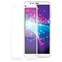 Защитное стекло с рамкой 3D MOBIUS для Huawei Honor 7X White (4232-140)