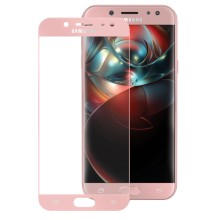 Защитное стекло с рамкой 3D MOBIUS для Samsung Galaxy J5 2017 Pink (4232-143)