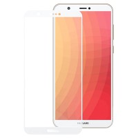 Защитное стекло с рамкой 3D MOBIUS для Huawei P Smart White (4232-158)