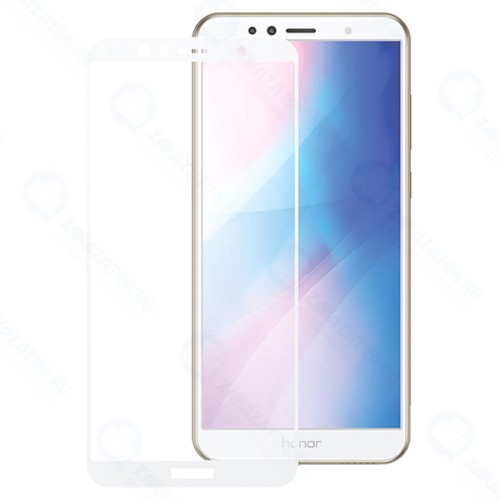 Защитное стекло с рамкой 3D MOBIUS для Huawei Honor 7A Pro/Y6 2018 White (4232-170)
