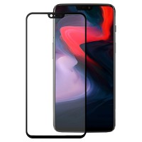 Защитное стекло с рамкой 3D MOBIUS для OnePlus 6 Black (4232-180)