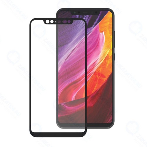 Защитное стекло с рамкой 3D MOBIUS для Mi 8 Black (4232-181)