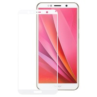 Защитное стекло с рамкой 3D MOBIUS для Huawei Honor 7A/Y5 2018 White (4232-192)