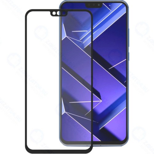 Защитное стекло с рамкой 3D MOBIUS для Huawei Honor 8X Black (4232-218)