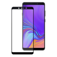 Защитное стекло с рамкой 3D MOBIUS для Samsung Galaxy A9 2018 Black (4232-220)