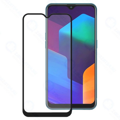 Защитное стекло с рамкой 3D MOBIUS для Oppo AX7 Black (4232-366)