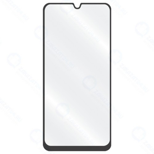 Защитное стекло с рамкой 2.5D LUXCASE FG для Honor 9A/Huawei Y6p, черная рамка (78334)