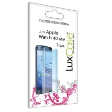 Защитная пленка LUXCASE для Apple Watch 40 mm Front Transparent 0,14mm, 2 шт (86150)