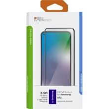 Защитное стекло с рамкой 2.5D InterStep для Samsung A72 (IS-TG-SAM000A72-02AFB0-ELGD00)