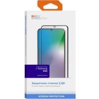 Защитное стекло с рамкой InterStep Full Screen Cover для Samsung M22, черная рамка (IS-TG-SAM000M22-02AFB0-MVGD00)