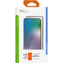 Защитное стекло с рамкой 2.5D InterStep для Xiaomi Redmi 9T Black (IS-TG-XIA00RE9T-02AFB0-ELGD00)
