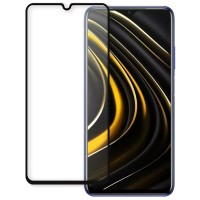 Защитное стекло PERO для Xiaomi Redmi 9T, черное (PGFG-XR9T)