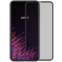 Защитное стекло PERO для iPhone XR/11, черное (PGFGP-IXR)