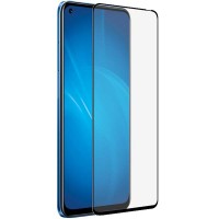 Защитное стекло DF FS + FG для Realme Narzo 30 (5G), с цветной рамкой, черный (rmColor-16 Bl)