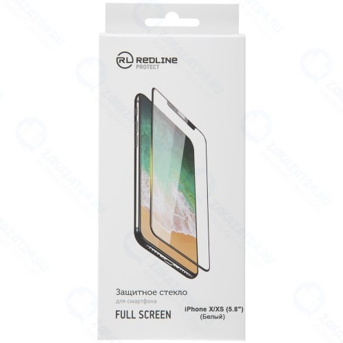 Защитное стекло RED-LINE для iPhone X/XS White (УТ000012296)