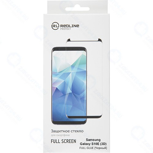 Защитное стекло с рамкой 3D RED-LINE для Samsung Galaxy S10E Black (УТ000017214)