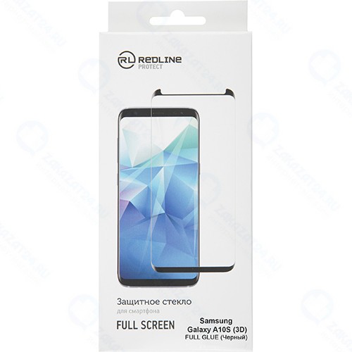 Защитное стекло с рамкой 3D RED-LINE для Samsung Galaxy A10s Black (УТ000018645)