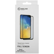 Защитное стекло RED-LINE для Redmi Note 9, черное (УТ000020161)