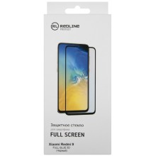 Защитное стекло RED-LINE для Redmi 9, черное (УТ000020544)