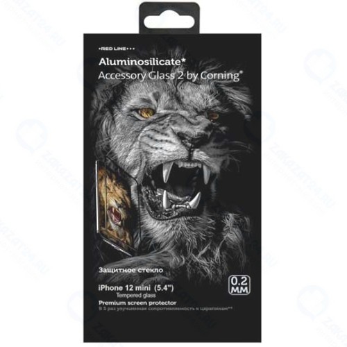 Защитное стекло RED-LINE Corning Tempered glas для iPhone 12 mini, 0,2 мм (УТ000021377)