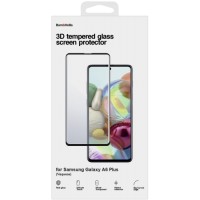 Защитное стекло Barn&Hollis для Samsung Galaxy A6 Plus (3D), черное (УТ000021474)