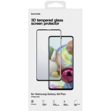 Защитное стекло Barn&Hollis для Samsung Galaxy A6 Plus (3D), черное (УТ000021474)