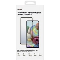 Защитное стекло Barn&Hollis для Samsung Galaxy A7 (2018) 0.2 мм Full Glue, черное (УТ000021476)
