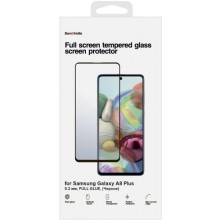 Защитное стекло Barn&Hollis для Samsung Galaxy A8 Plus 0.2 мм Full Glue, черное (УТ000021480)