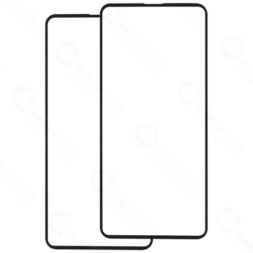 Защитное стекло RED-LINE для Samsung Galaxy A72 Black, 2 шт (УТ000028524)